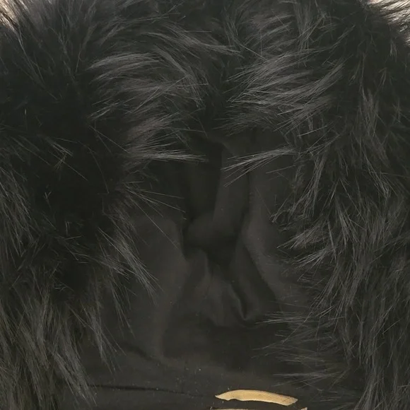 Ann Taylor LOFT Olive Faux Fur Hooded Jacket - Picture 16 of 16